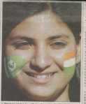 A Pakistani Girl Promoting Peace between Pakistan and India