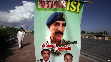 ISI banner Islamabad-AP photo